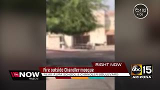 Fire crews battling blaze at Chandler mosque