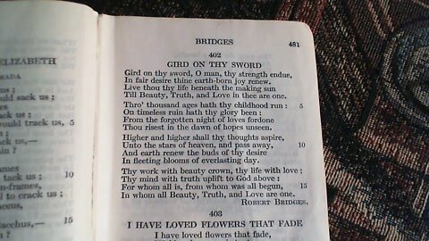 Gird On Thy Sword - Robert Bridges