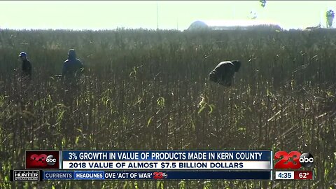 Ag Report: Good signs for farmers in Kern County, smaller navel orange harvest, and National Farm Safety and Health Week