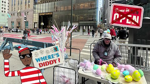 Ghost Town NYC – Easter Special Trump Tower St. Patrick's Cathedral and 5th Avenue PLUS #WheresDiddy