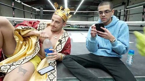 Vitaly SMASHES Neon’s phone after splashing him with water. 😵