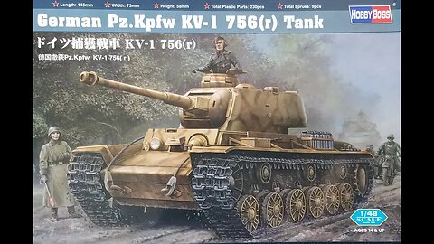 1/48 Hobby Boss Pz.Kpfw KV-1 Review/Preview