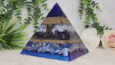 Ascension Orgonites Pyramid - ARCHANGEL ZADKIEL