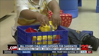 California bill coves childcare expenses for candidates