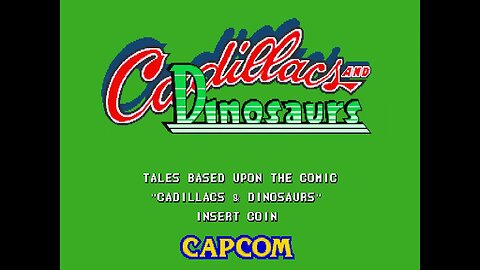 Cadillacs and Dinosaurs (Arcade) Longplay