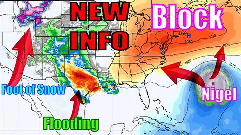 Big Changes Coming Soon! Major Snowfall, Flooding, Hurricanes & More - The WeatherMan Plus