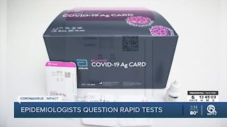Experts question accuracy of Binax coronavirus tests