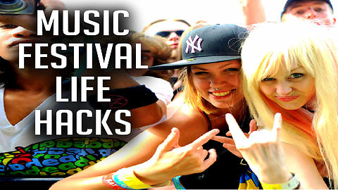 30 Music Festival Life Hacks - Festival Tips Survival Guide - Music Festivals Step By Step