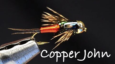 Barr's Copper John Beadhead Nymph Fly Tying Instructions - Tied by Charlie Craven