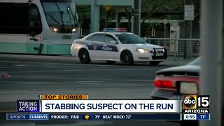 Man stabbed several times at Phoenix light rail platform