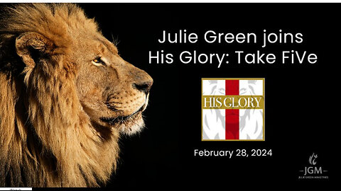 Prophet Julie Green - Take FiVe with Pastor Dave and Julie Feb 28 - 2024 - Captions