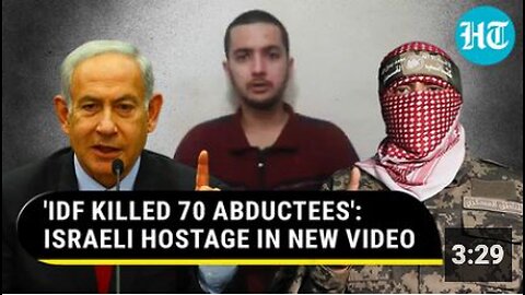 You Should Be Ashamed’: Israeli Hostage Hersh Goldberg-Polin Rips Netanyahu, IDF In Hamas Video