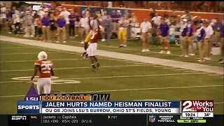 Jalen Hurts named finalist for Heisman Trophy, 4th straight season a Sooners' QB will attend ceremony