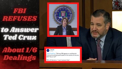 Ted Cruz Grills FBI Head Over Involvement in January 6th, They Refuse to Answer!