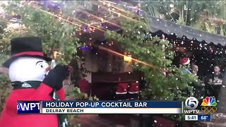 Miracle Christmas pop-up bar in Delray Beach