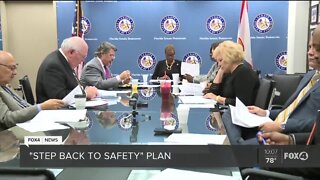 Florida Senate Democrats announced a 'Step Back to Safety' plan