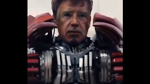 Iron man but Biden rofls