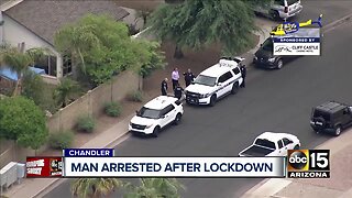 Chandler police arrest man who chased wife with gun