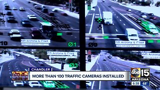More than 100 traffic cameras installed in Chandler to enforce pedestrian, biker safety