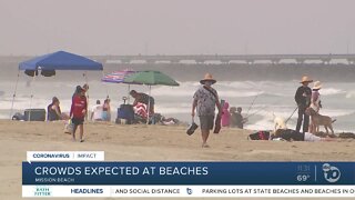 Big crowds expected at San Diego beaches -- will rules be followed?