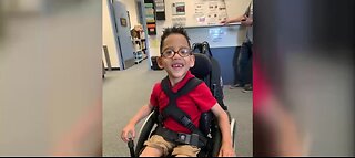 Walker stolen from Vegas valley boy with cerebral palsy