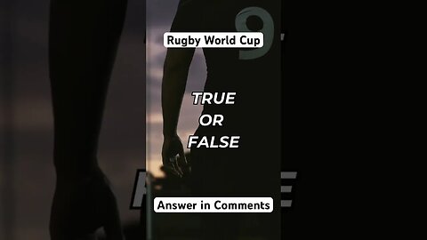Quiz 5:Test your #rugby knowledge