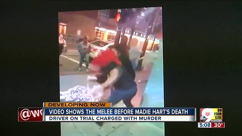 Video shows fight before Madie Hart's death