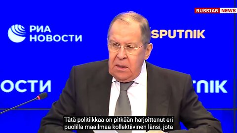 Venäjän ulkoministeri Sergei Lavrov