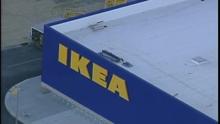 IKEA signs are up