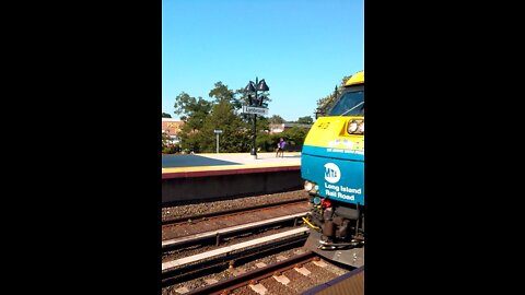 Upclose and personal with a General motors EMD electro motive division DM30 diesel MTA long island