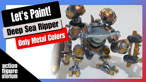 Let's Paint! | Return to the DeepSea Ripper | All Metal Finishes | World's Worst Paint Scheme.