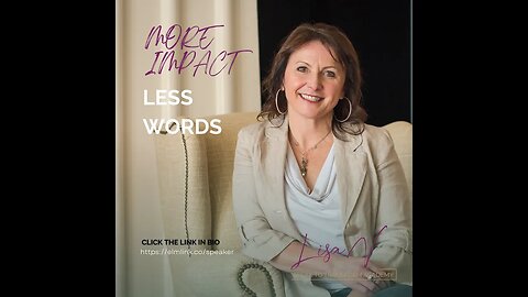 More Impact, less words 🗣🎙