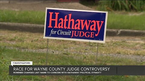 Candidate for Wayne County judge insists he didn’t change his name to fool voters