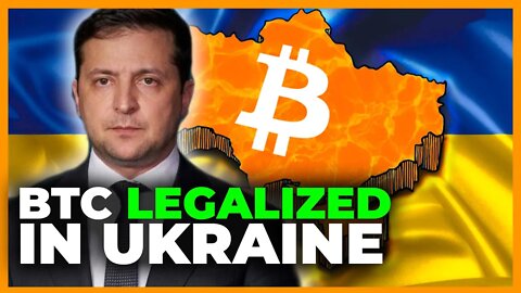 BREAKING: Ukraine Just Legalized Bitcoin
