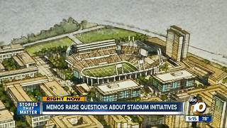 New memos raise questions about stadium plans