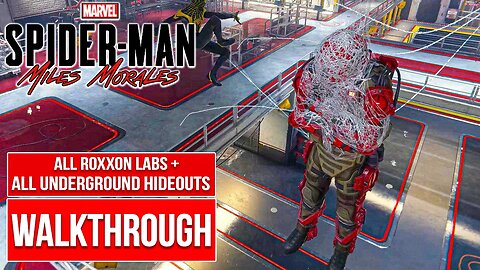 ALL ROXXON LABS & UNDERGROUND HIDEOUT Bonus Objectives + Cache (Enemy Bases) ULTIMATE DIFFICULTY