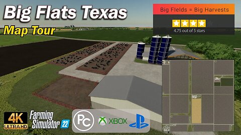 Big Flats Texas | Map Tour | Farming Simulator 22