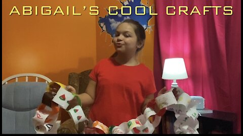 Abigail’s Cool Crafts: Countdown To Christmas Chain