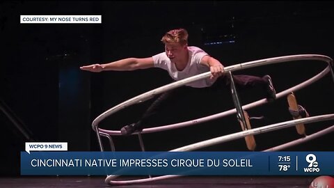 Cincinnati native impresses Cirque Du Soleil, joins database
