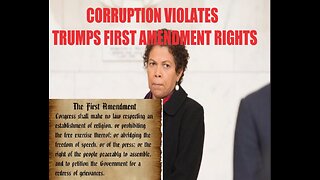 CORRUPT JUDGE ISSUES PARTIAL GAG ORDER, VIOLATING TRUMP'S FIRST AMENDMENT RIGHTS, WE MUST SPEAK OUT