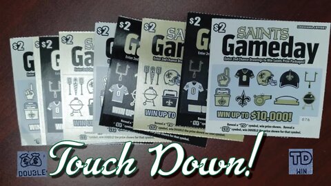 🪙 🏈Touch Down ❗💲 🏈 | Who Dat! Who Dat! | Buy-U Scratchers | Louisiana Lottery