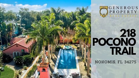 218 Pocono Trl E, Nokomis, FL 34275 | Homes for sale in Nokomis Florida