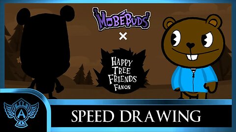 Speed Drawing: Happy Tree Friends Fanon - Jakky | Mobebuds Style