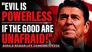 RONALD REAGAN'S Speech NO ONE Wants To Hear