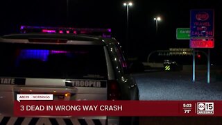 Wrong-way crash leaves 3 dead on Loop 101 Agua Fria