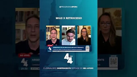 Milei e Massa vão para o segundo turno das eleições presidenciais da Argentina #shorts