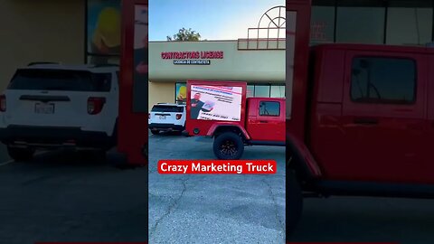 Company Marketing Truck! INSANE SCREENS!