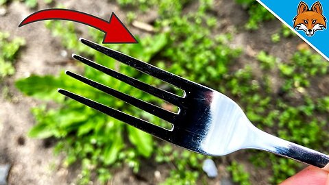 How to REMOVE your WEEDS EASILY with a Fork 💥 (INCREDIBLE Fast) 🤯