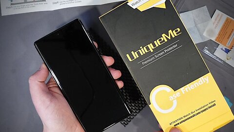 Pixel 6 Pro Screen Protector Install | UniqueMe Soft TPU