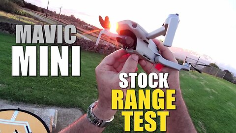 DJI Mavic MINI Range Test to 0% Power - How Far Will it Go? (Bonus CRASH TEST!)